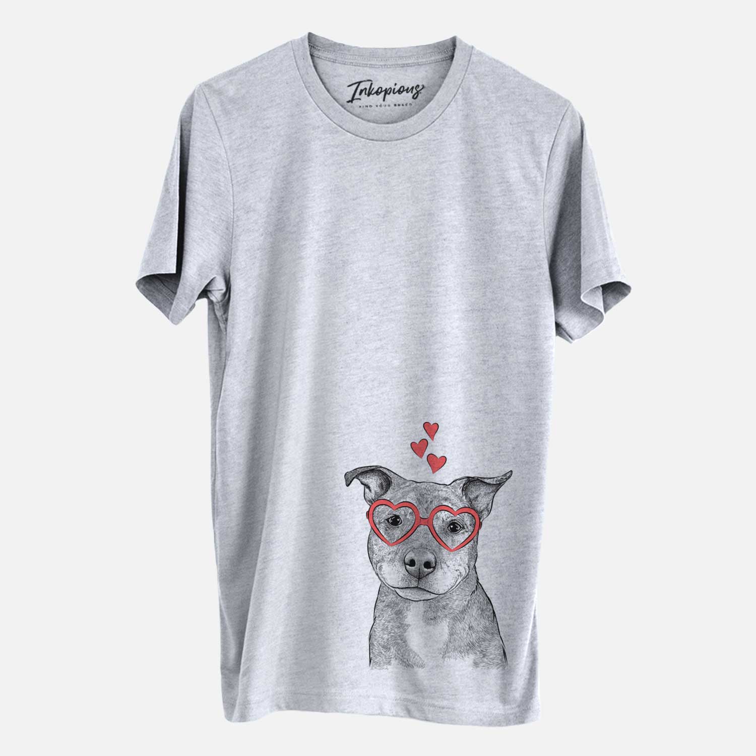 Valentine Cody the Catahoula Mix - Unisex Crewneck