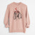 Valentine Cooper the Basset Hound - Unisex Pigment Dyed Crew Sweatshirt