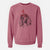 Valentine Cooper the Basset Hound - Unisex Pigment Dyed Crew Sweatshirt