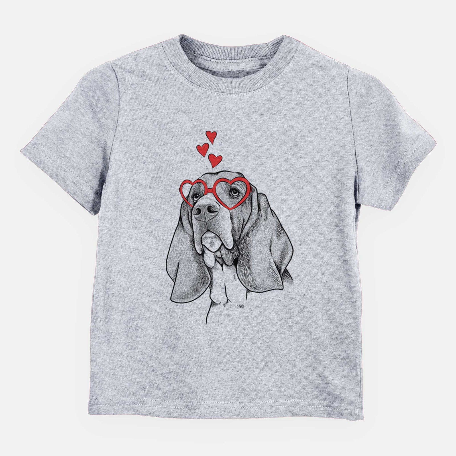 Valentine Cooper the Basset Hound - Kids/Youth/Toddler Shirt