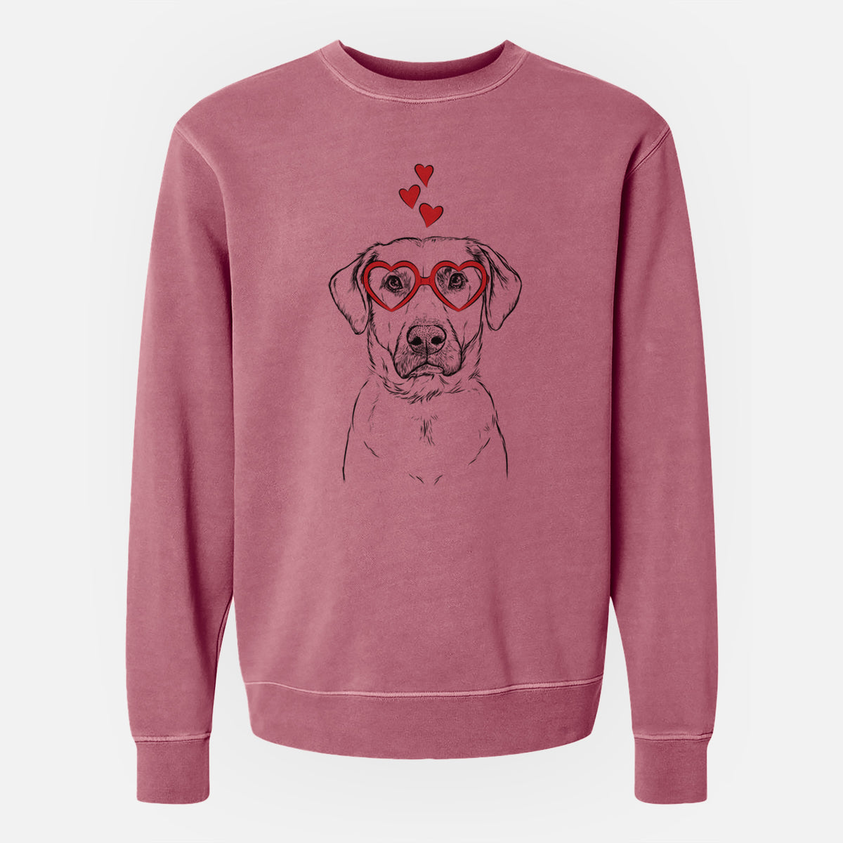 Valentine Cooper Griffin the Mixed Breed - Unisex Pigment Dyed Crew Sweatshirt