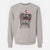 Valentine Cricket the Biewer Terrier - Unisex Pigment Dyed Crew Sweatshirt