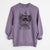 Valentine Cricket the Biewer Terrier - Unisex Pigment Dyed Crew Sweatshirt