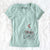 Valentine Cuddles the Coton de Tulear - Women's V-neck Shirt