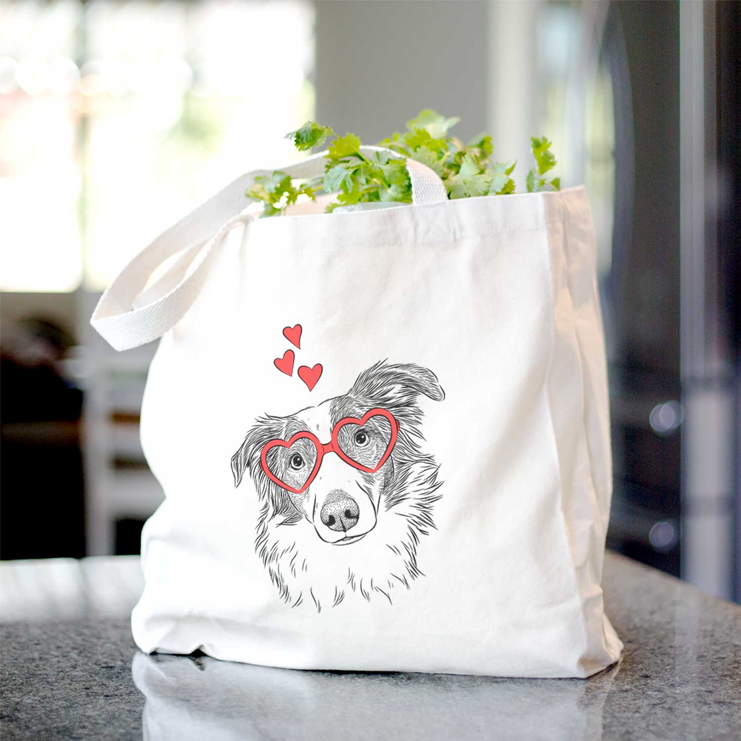 Cyclone the Australian Shepherd - Tote Bag