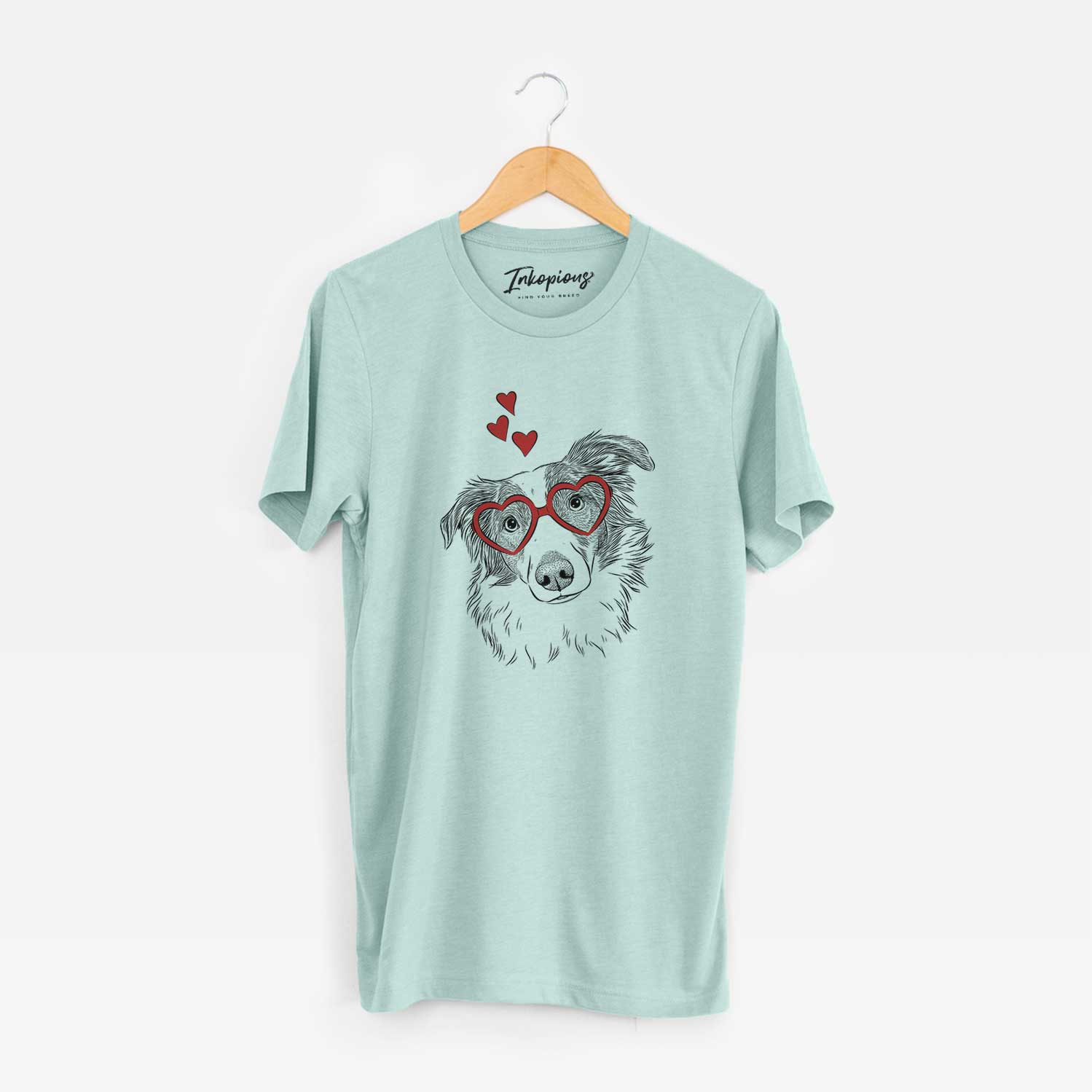 Valentine Cyclone the Australian Shepherd - Unisex Crewneck