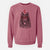 Valentine Daan the Belgian Shepherd - Unisex Pigment Dyed Crew Sweatshirt