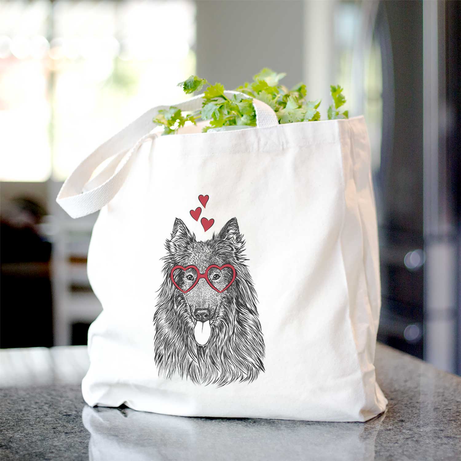 Daan the Belgian Shepherd - Tote Bag