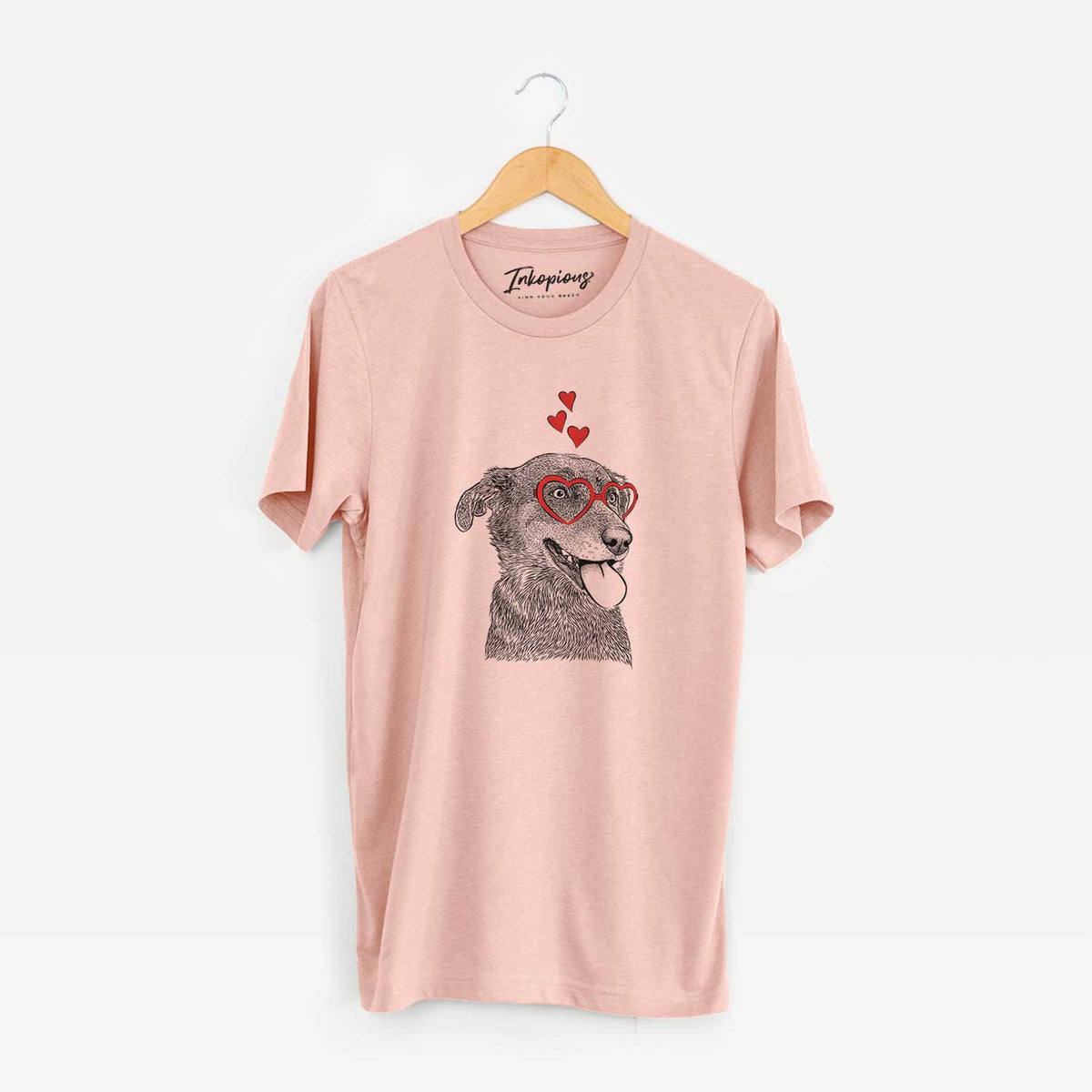 Valentine Daisy the Australian Shepherd Mix - Unisex Crewneck