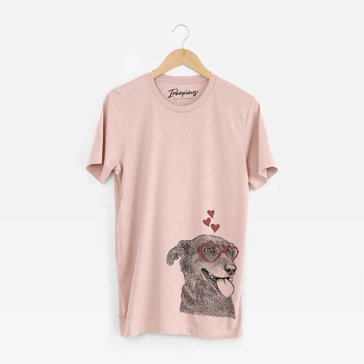 Valentine Daisy the Australian Shepherd Mix - Unisex Crewneck