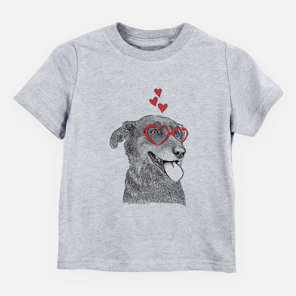 Valentine Daisy the Australian Shepherd Mix - Kids/Youth/Toddler Shirt