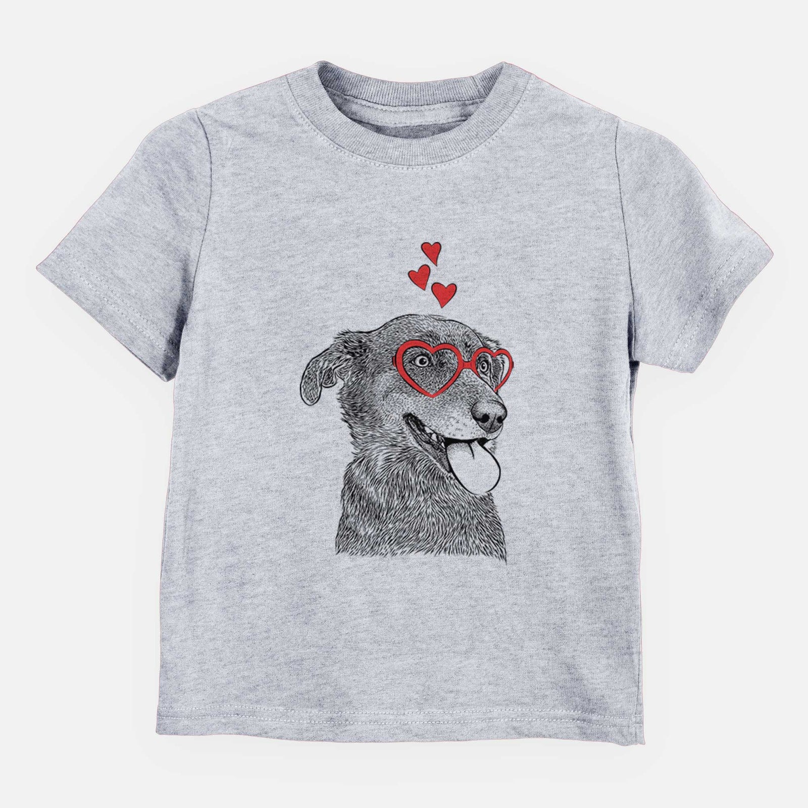 Valentine Daisy the Australian Shepherd Mix - Kids/Youth/Toddler Shirt