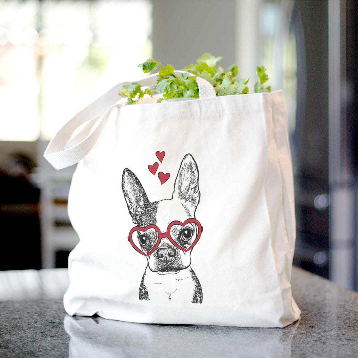 Daisy the Boston Terrier - Tote Bag