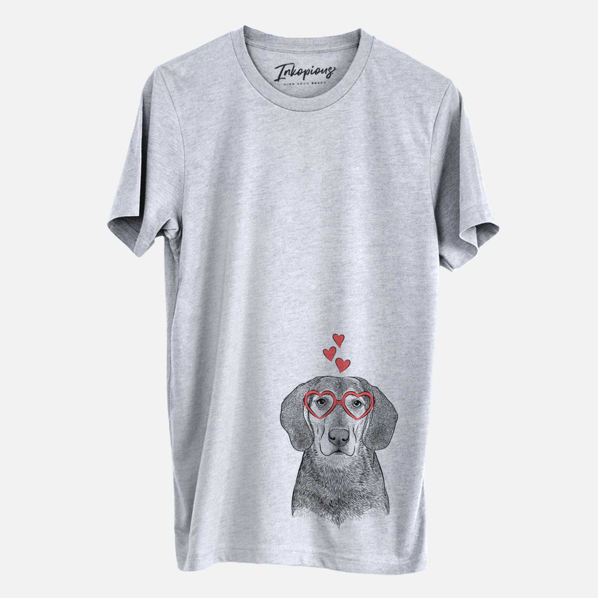 Valentine Daisy the Hound Mix - Unisex Crewneck