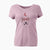 Valentine Daisy the Labrador Retriever - Women's Perfect V-neck Shirt