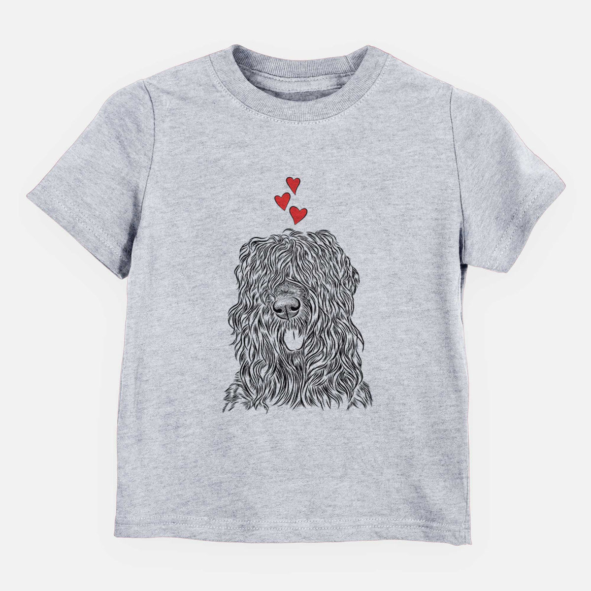 Valentine Darryl the Black Russian Terrier - Kids/Youth/Toddler Shirt