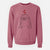 Valentine Dave the Dolphin - Unisex Pigment Dyed Crew Sweatshirt