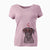 Valentine David the Boxador - Women's V-neck Shirt