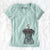 Valentine David the Boxador - Women's V-neck Shirt