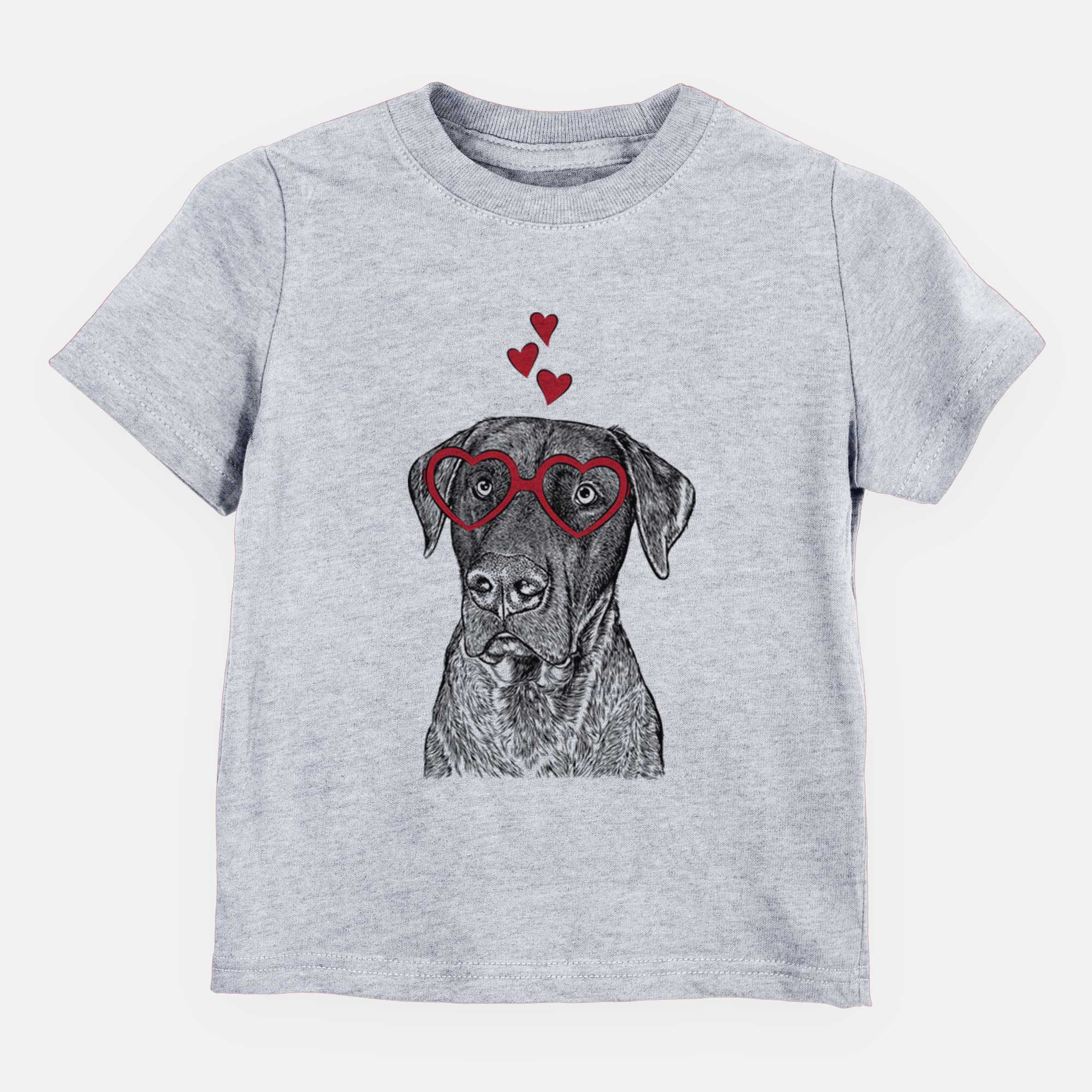 Valentine David the Boxador - Kids/Youth/Toddler Shirt