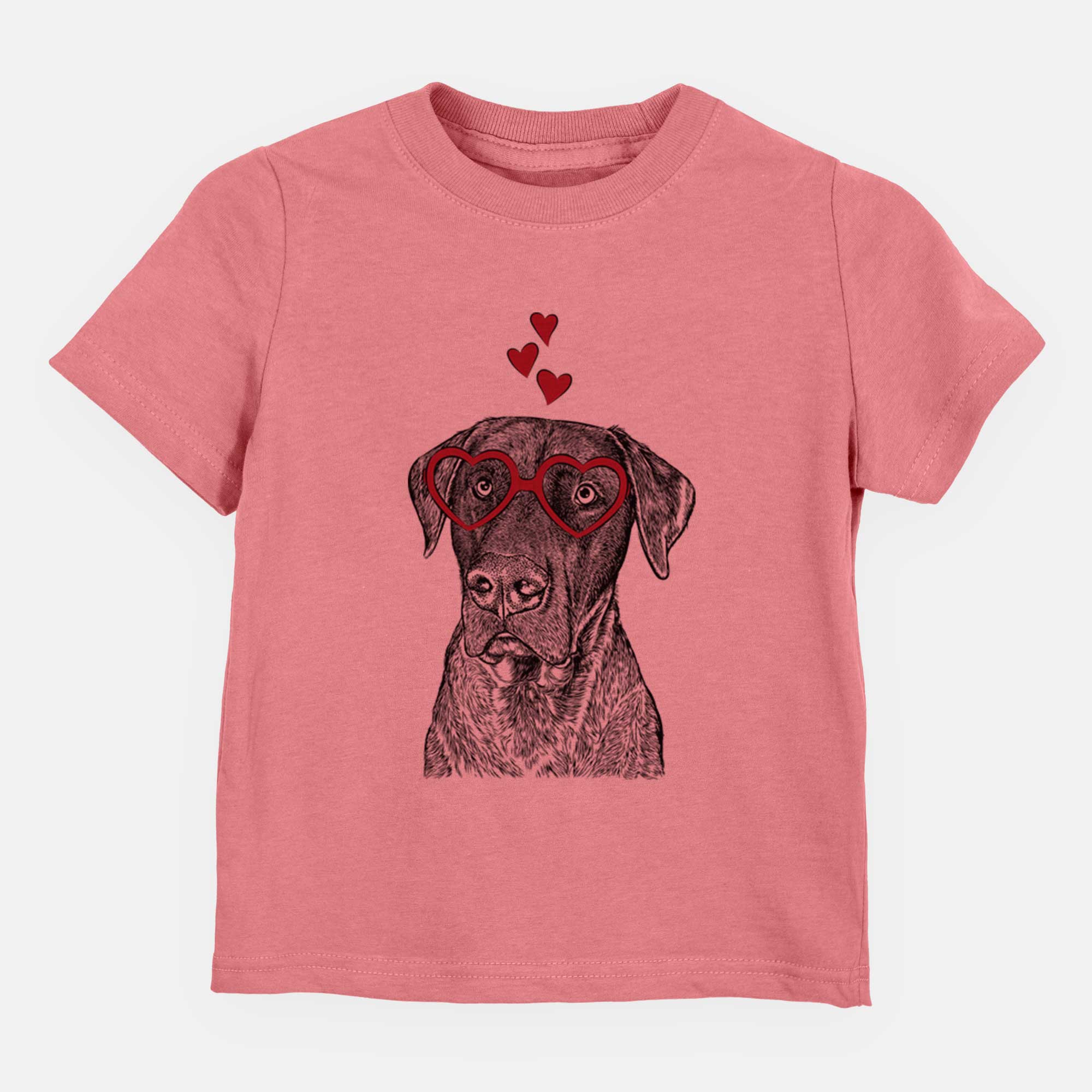 Valentine David the Boxador - Kids/Youth/Toddler Shirt