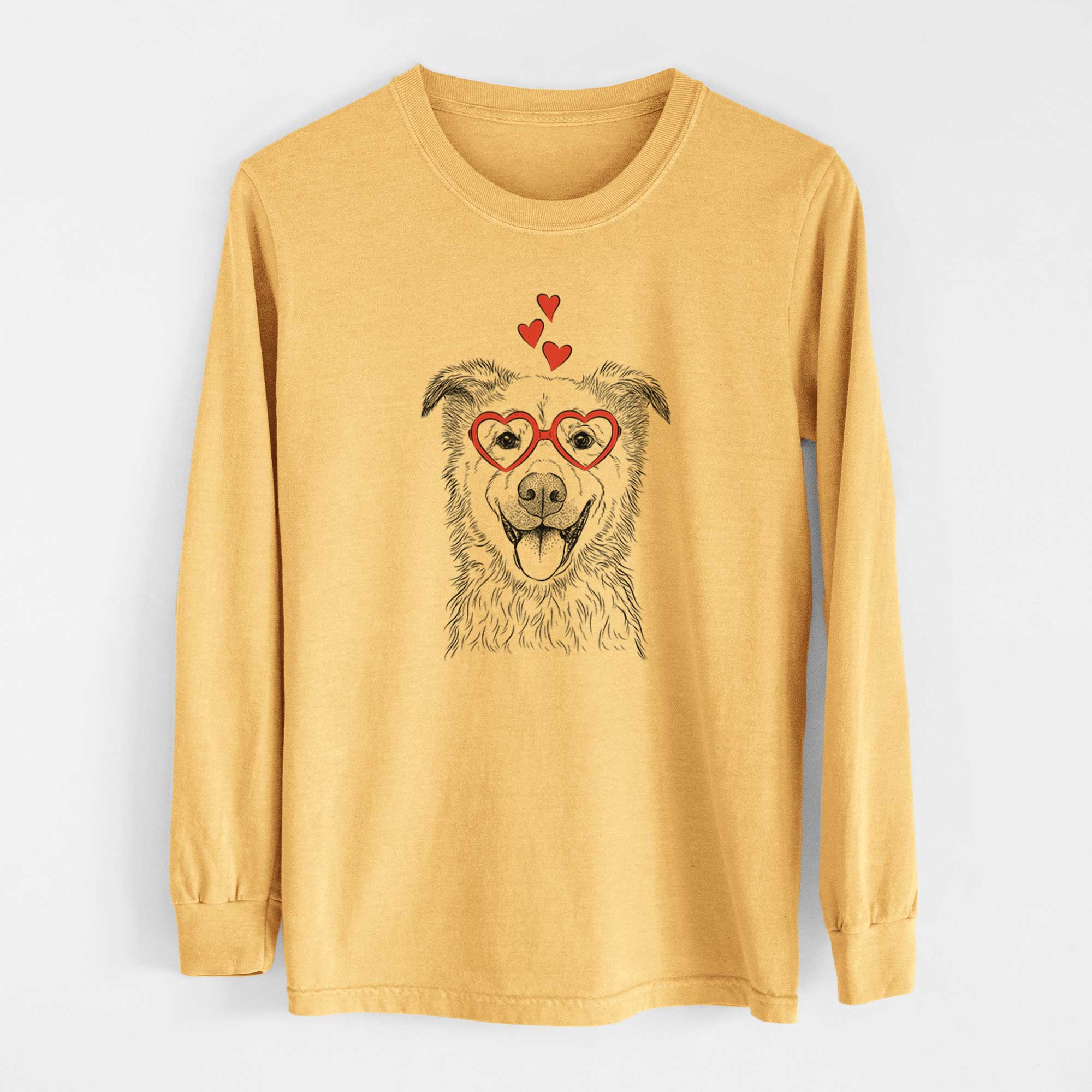 Valentine Dawson the Mixed Breed - Heavyweight 100% Cotton Long Sleeve
