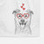 Dawson the Mixed Breed Decorative Hand Towel