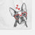 Dee Dee the Boston Terrier Decorative Hand Towel