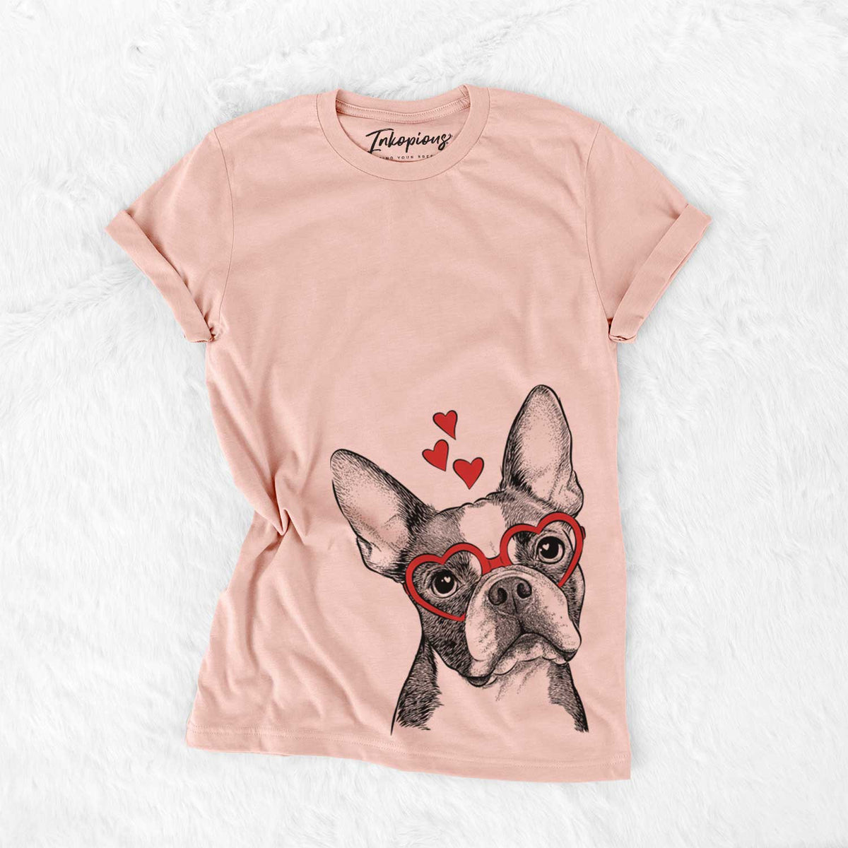 Dee Dee the Boston Terrier - Bella Canvas Unisex Crewneck