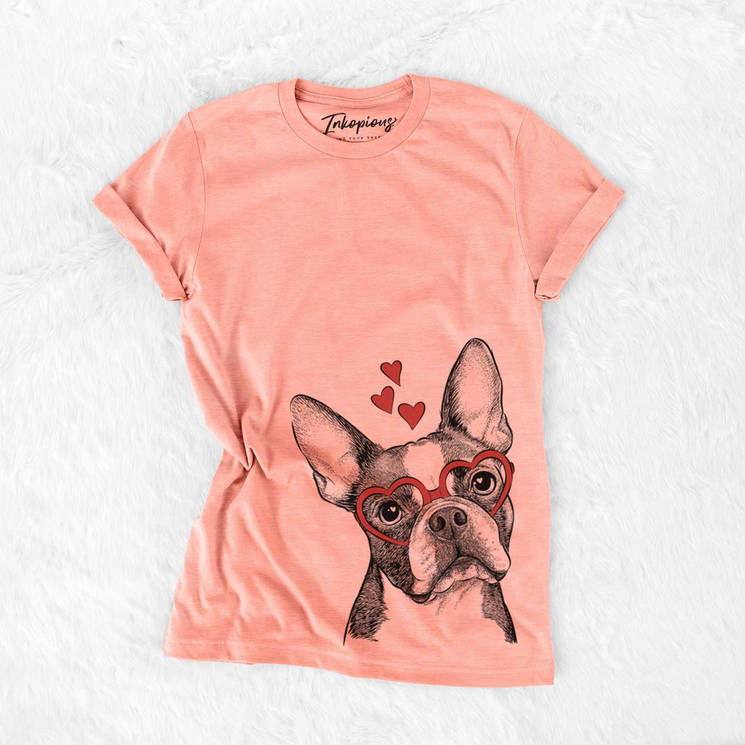 Dee Dee the Boston Terrier - Bella Canvas Unisex Crewneck