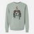 Valentine Delilah the English Springer Spaniel - Unisex Pigment Dyed Crew Sweatshirt