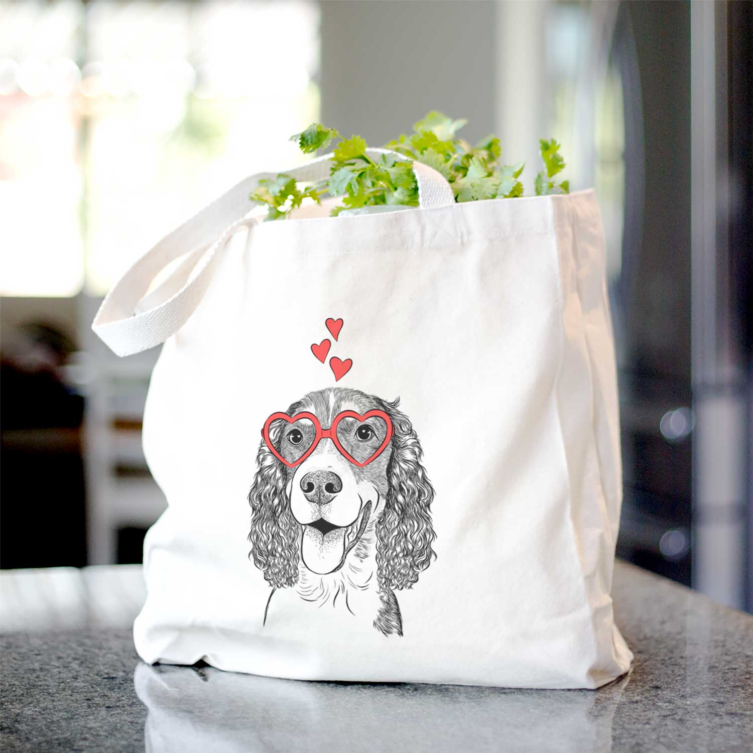 Delilah the English Springer Spaniel - Tote Bag