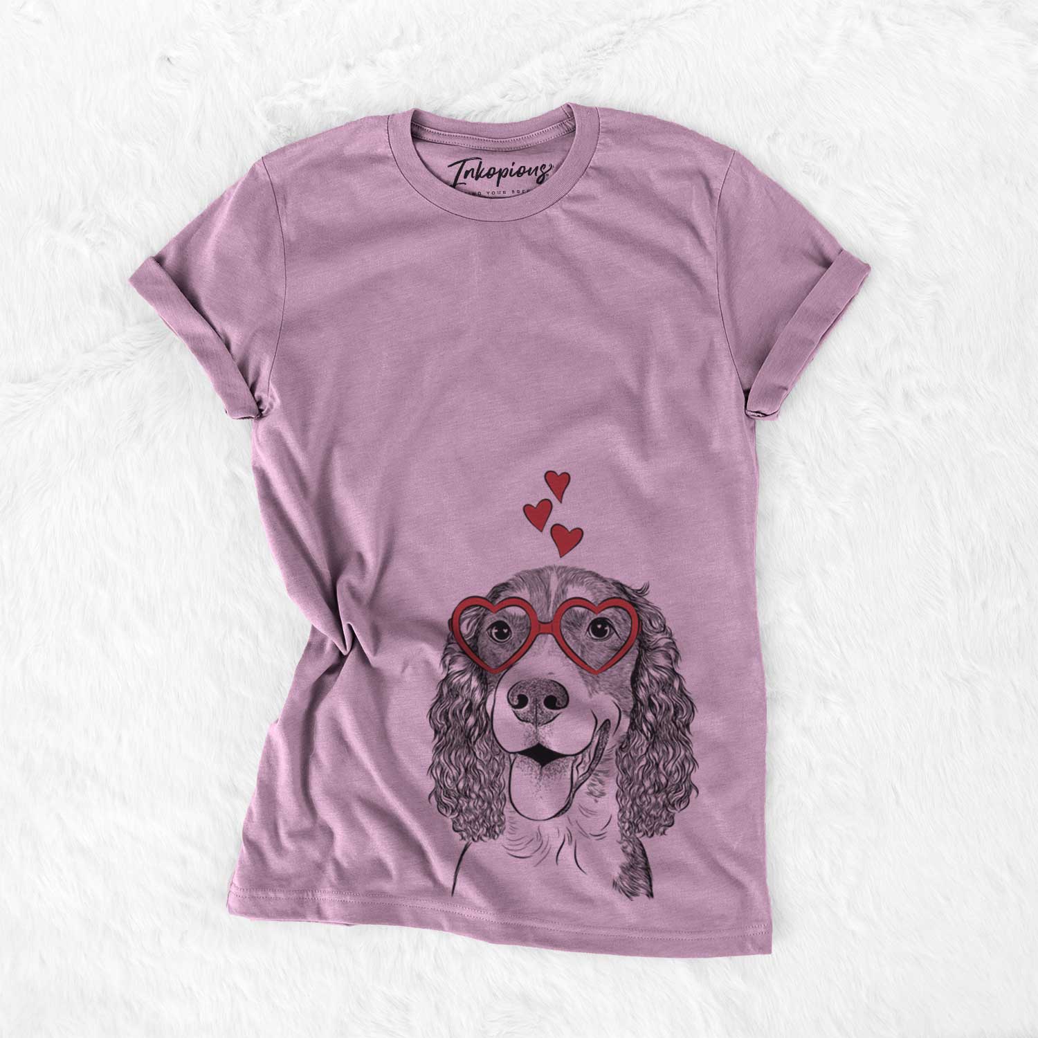 Delilah the English Springer Spaniel - Bella Canvas Unisex Crewneck