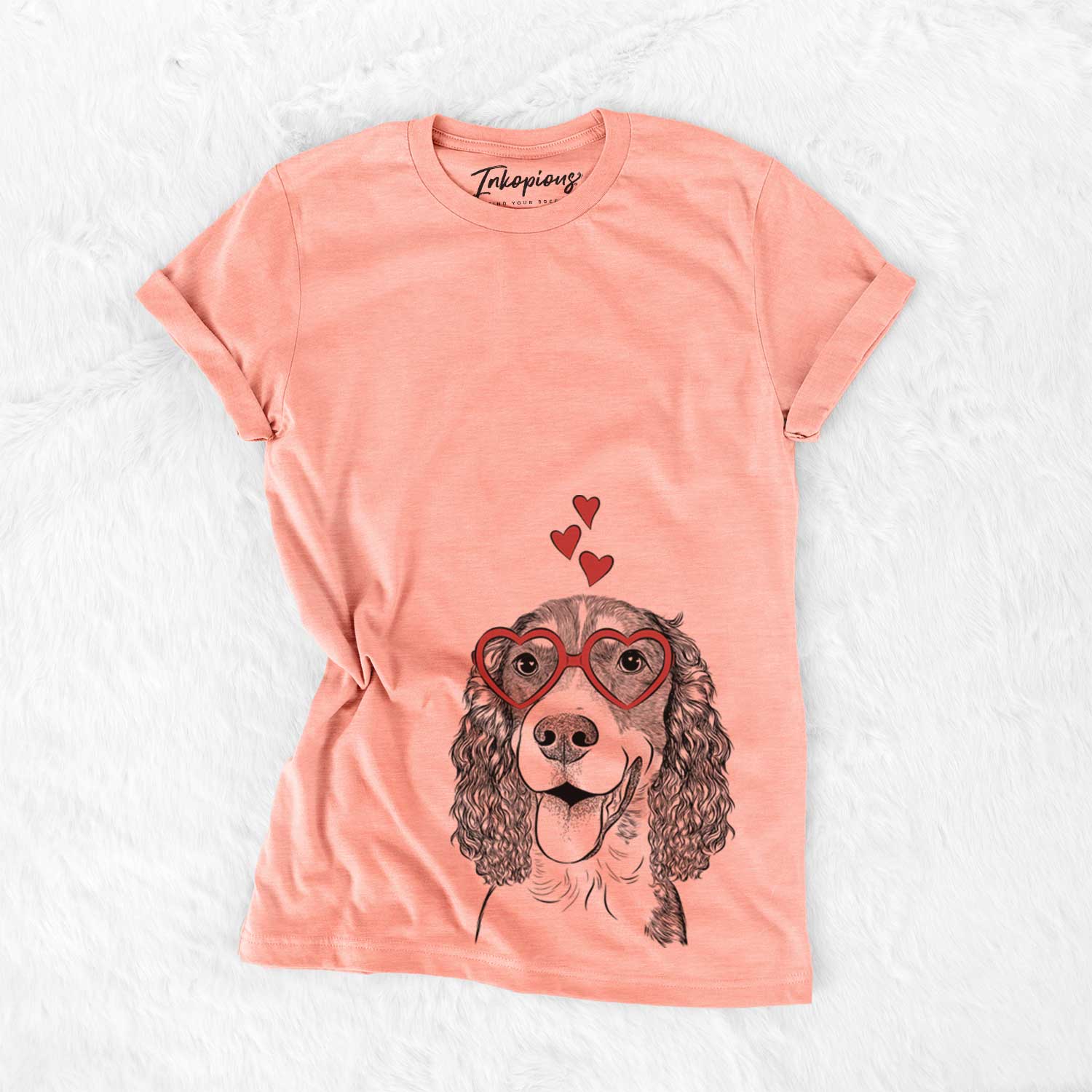 Delilah the English Springer Spaniel - Bella Canvas Unisex Crewneck