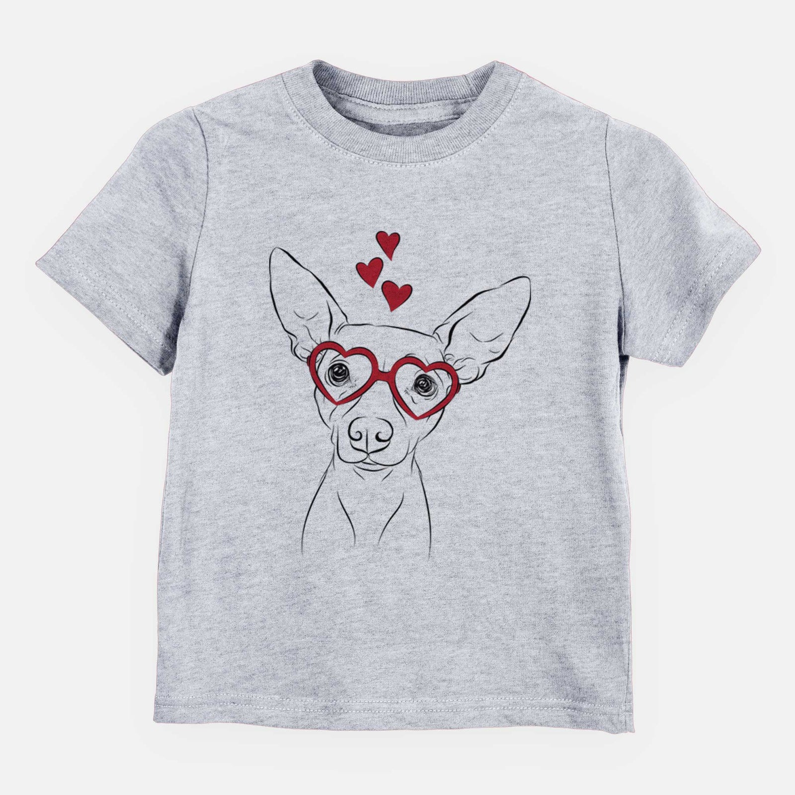 Valentine Desi the American Hairless Terrier - Kids/Youth/Toddler Shirt