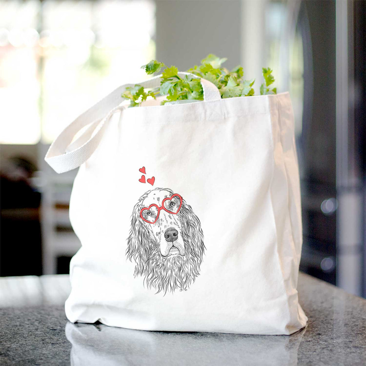 Dexter the English Setter - Tote Bag