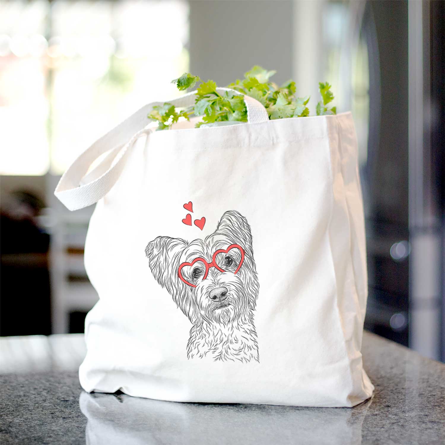 Dexter the Terrier Mix - Tote Bag