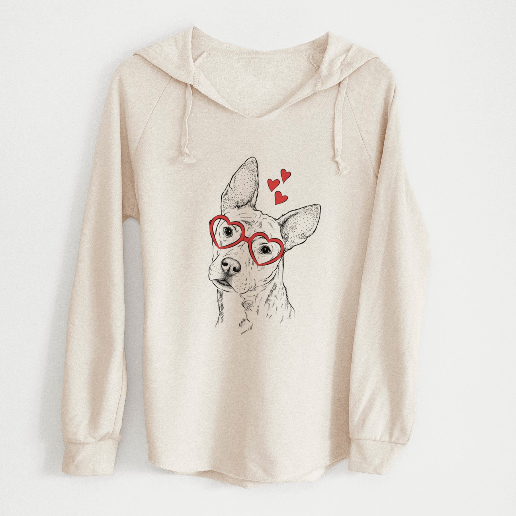 Valentine Diesel the Mixed Breed - Cali Wave Hooded Sweatshirt