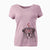 Valentine Dilly the Saint Bernard - Women's V-neck Shirt