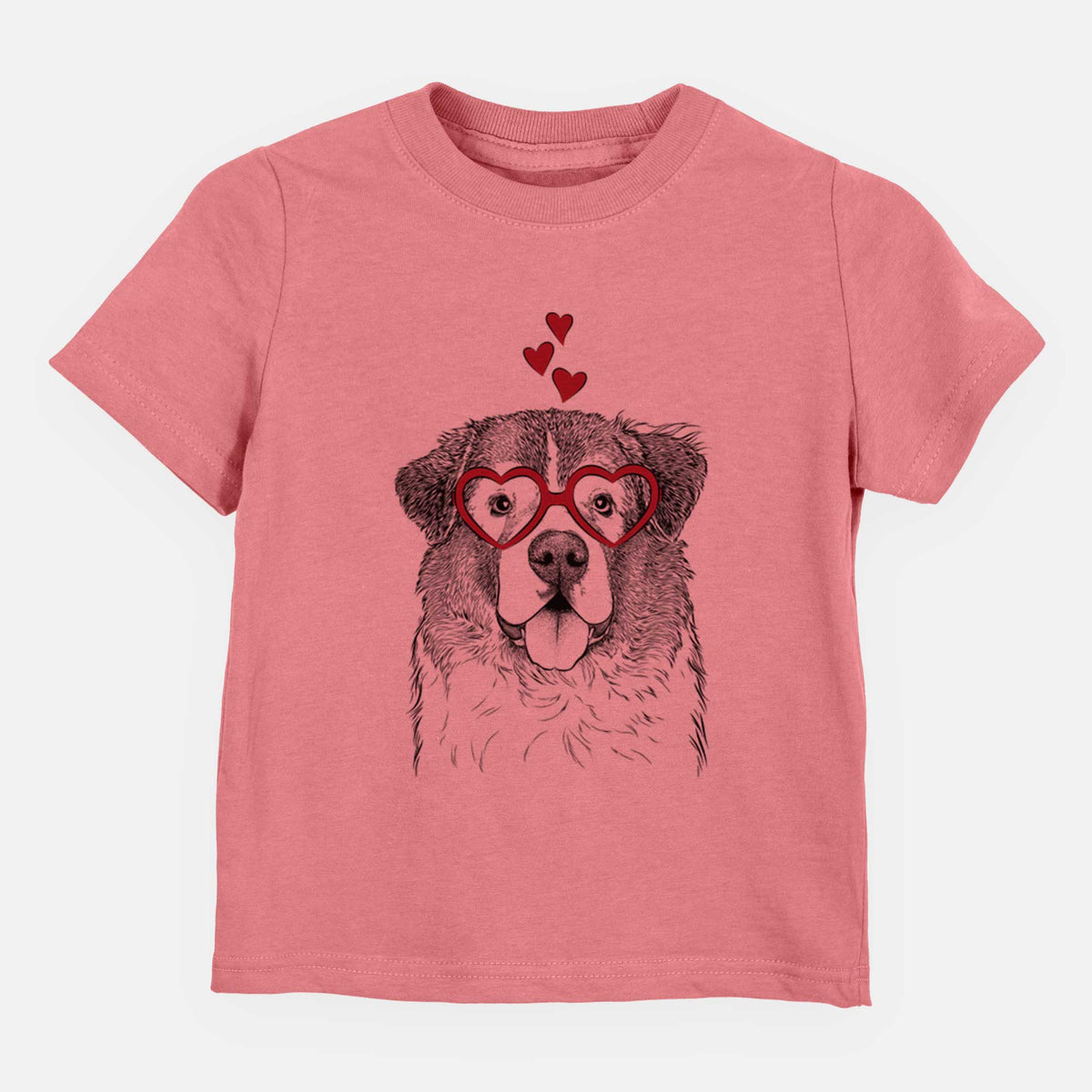 Valentine Dilly the Saint Bernard - Kids/Youth/Toddler Shirt