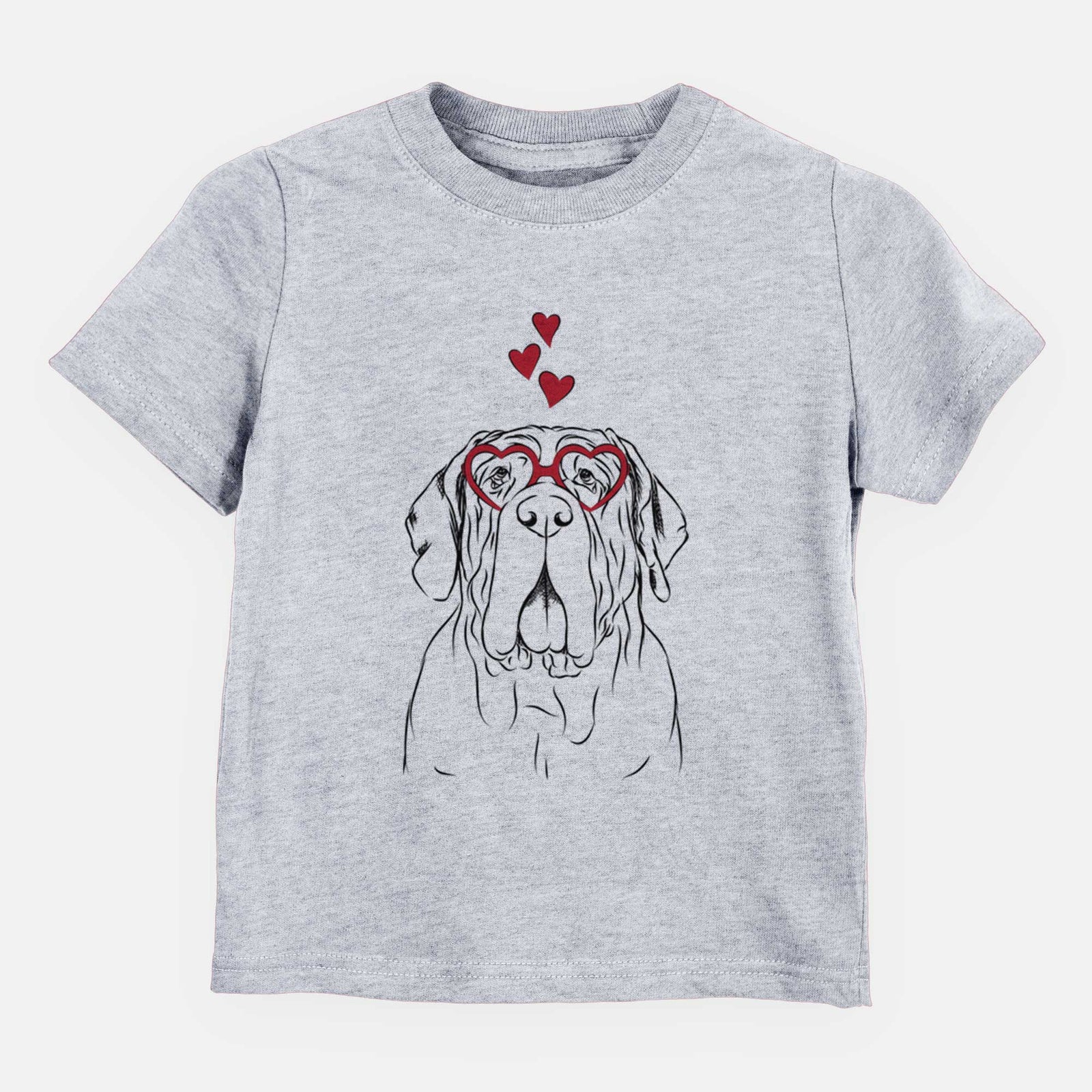 Valentine Dinah the Neapolitan Mastiff - Kids/Youth/Toddler Shirt