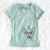 Valentine Dinghy the Mixed Breed - Women's V-neck Shirt