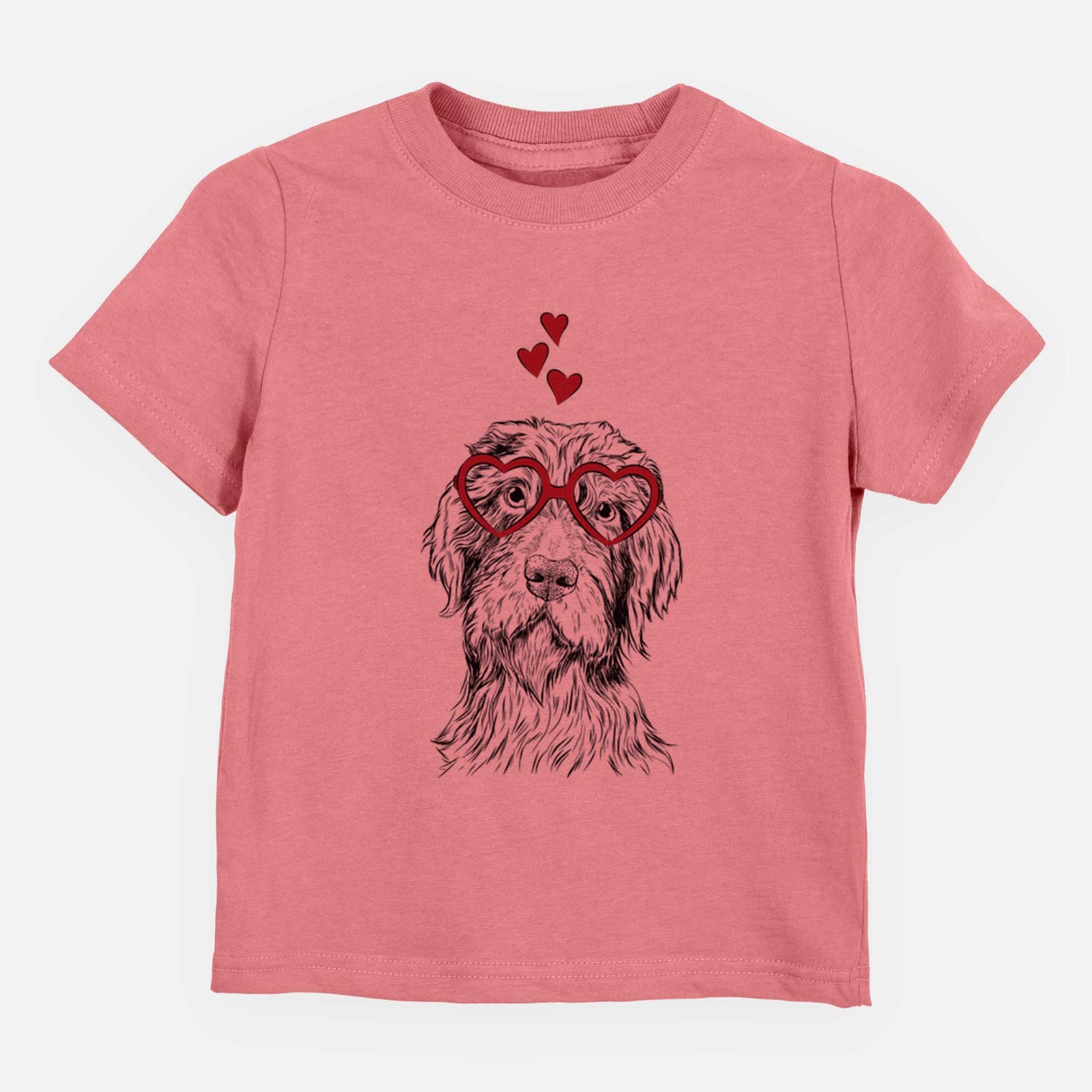 Valentine Doc Holliday the Pudelpointer - Kids/Youth/Toddler Shirt