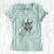 Valentine Dora the Tabby Cat - Women's V-neck Shirt