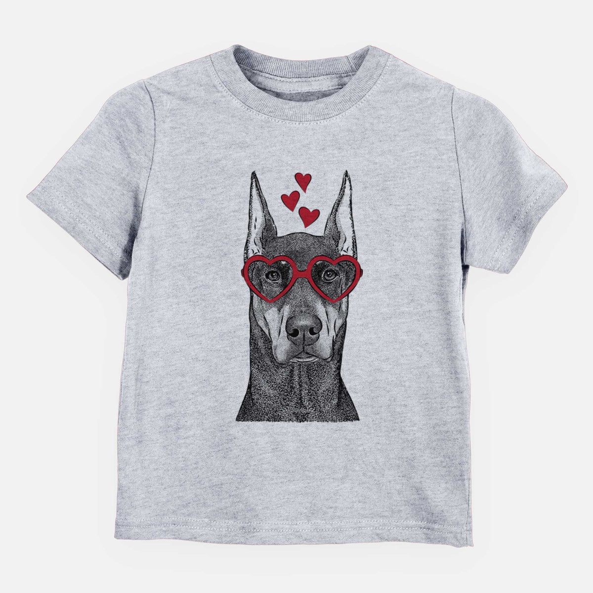 Valentine Drake the Doberman Pinscher - Kids/Youth/Toddler Shirt