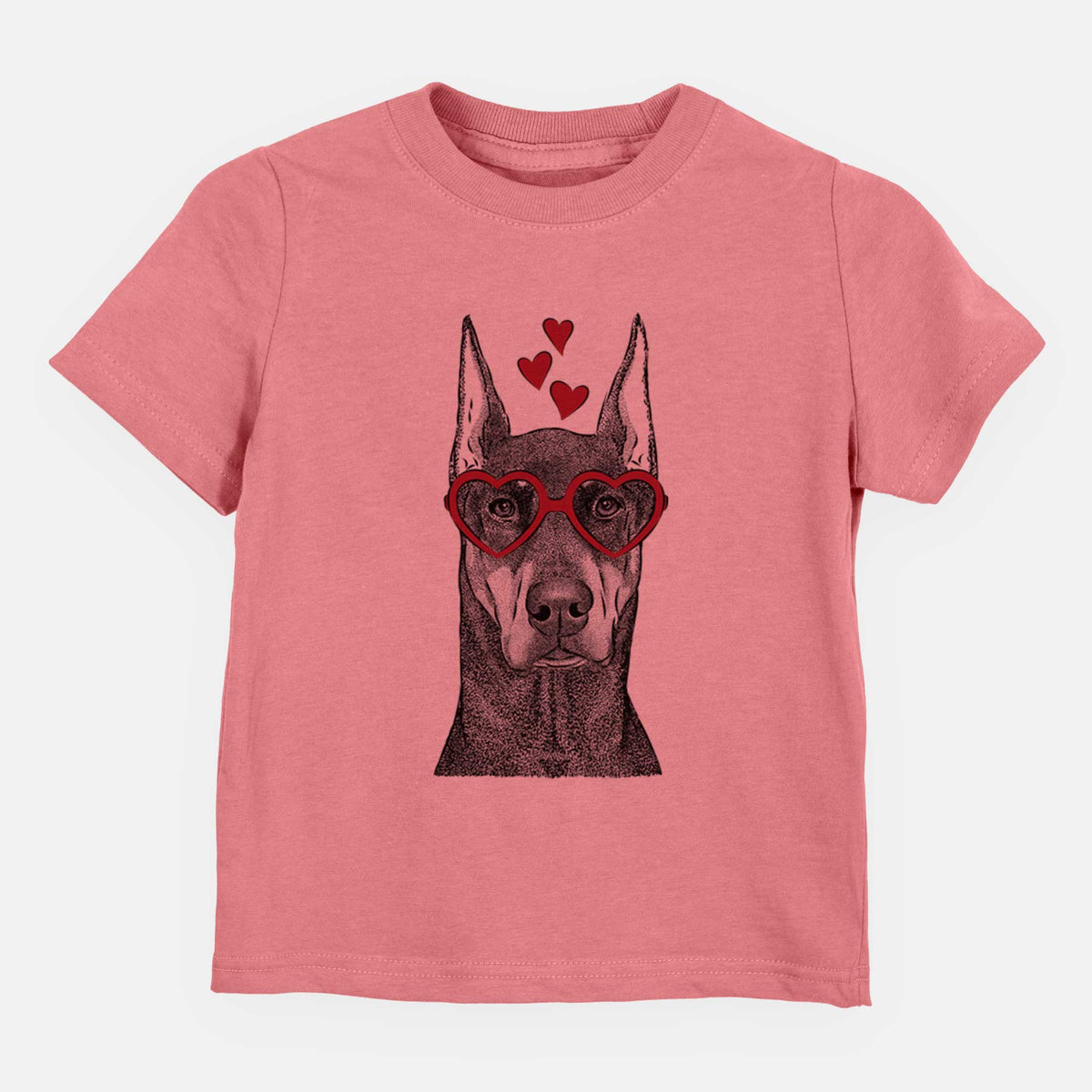 Valentine Drake the Doberman Pinscher - Kids/Youth/Toddler Shirt