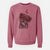 Valentine Dudley Danger the Pug - Unisex Pigment Dyed Crew Sweatshirt