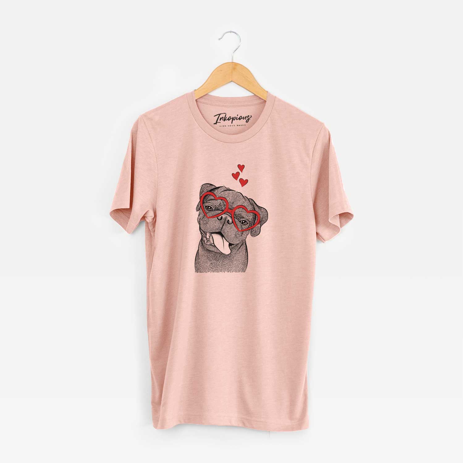 Valentine Dudley Danger the Pug - Unisex Crewneck