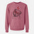 Valentine Duffy the Glen of Imaal Terrier - Unisex Pigment Dyed Crew Sweatshirt