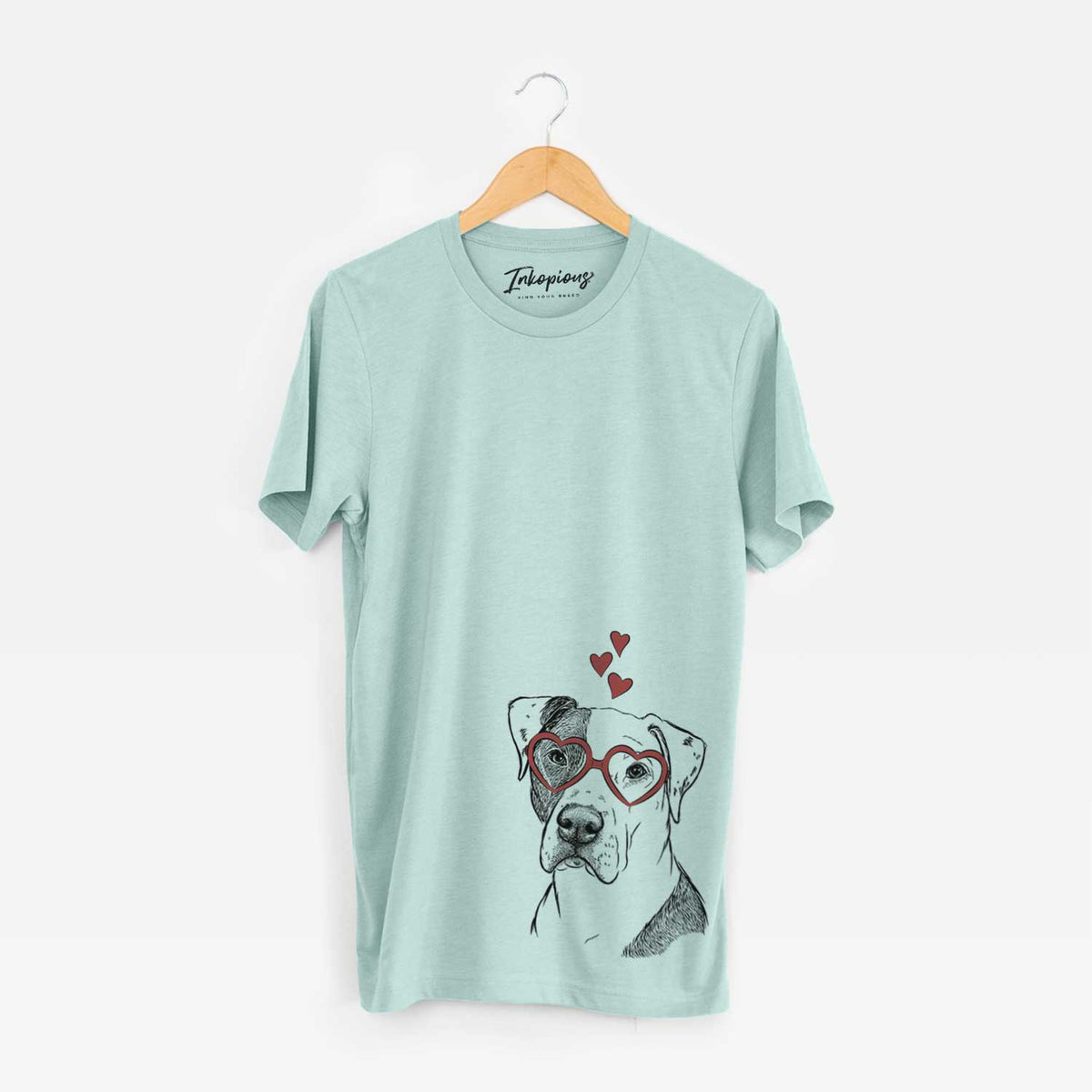 Valentine Duke the American Staffordshire Terrier Mix - Unisex Crewneck